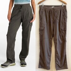 LLBean Women's Vista Camp Pants Cargo Quick Dry Lightweight Hiking Size L